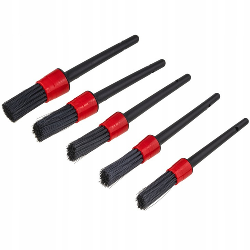 KOMPLETNY ZESTAW 27 EL. CZYSZCZENIA SAMOCHODU AUTA SZCZOTKI GĄBKI POLERSKIE na Arena.pl