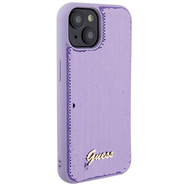 Etui Guess do iPhone 15, iPhone 14, iPhone 13, Fioletowy zdjęcie 4