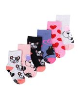 SKARPETY WZORZYSTE Z ABS SKA-0003 23-26 wzór - dziewczynka