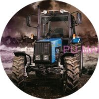 Opłatek na tort Urodziny Ciągnik Rolniczy John Deere Zetor Fendt Ursus