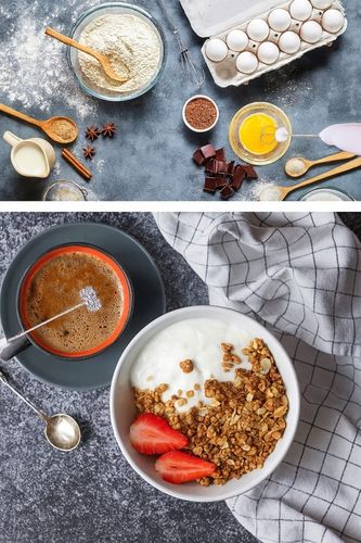 RĘCZNY SPIENIACZ UBIJACZ DO MLEKA KAWY MINI MIKSER 2w1 STAL NIERDZEWNA na Arena.pl