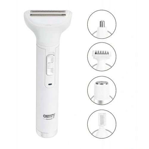 Trymer Do Nosa Uszu Twarzy 5 Końcówek Depilator na Arena.pl