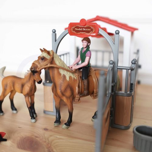 DUŻY  ZESTAW STAJNIA ZAGRODA DLA KONI na Arena.pl