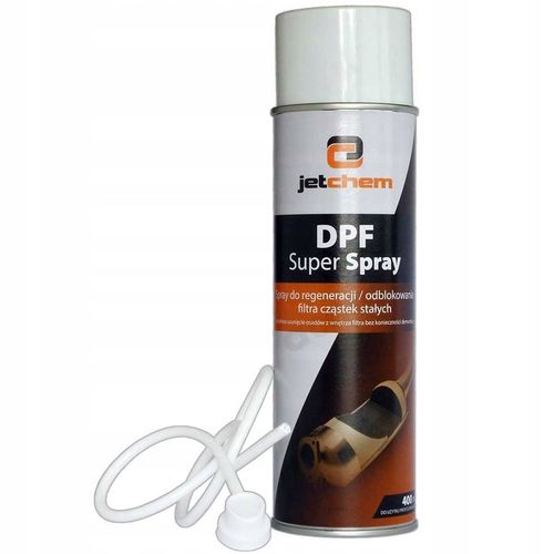 Środek do czyszcz. filtrów DPF. JETCHEM DPF SUPER SPRAY 400ml /z sondą/ na Arena.pl