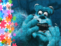 Puzzle tradycyjne Potwory i Spółka