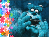 Puzzle tradycyjne Potwory i Spółka