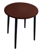 Taboret TRIX  AL5 orzech podstawa czarna