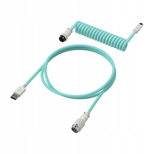 Kabel HyperX Coiled Cable Light Green na Arena.pl