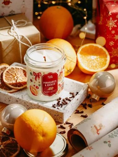 Woskiknot świeca sojowa Pomarańcza & Goździk na Arena.pl