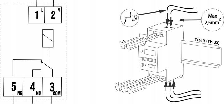 PROGRAMATOR CZASOWY WŁĄCZNIK WYŁĄCZNIK LCD CYFROWY HARMONOGRAM 7 DNI 10 UST zdjęcie 12