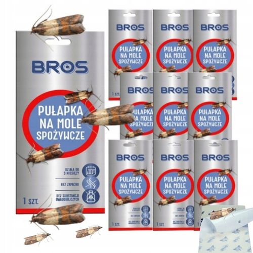 Pułapka na mole spożywcze Bros DUŻY PAKIET na Arena.pl