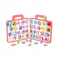 DUMEL PUZZLE DŹWIĘKI WOKÓŁ NAS MOJE PIERWSZE ABC ALFABET KOLOROWE LITERKI