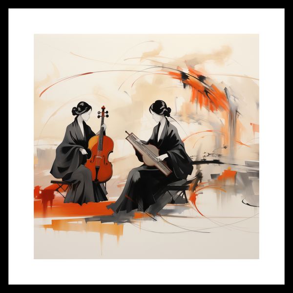 Plakat 40x40cm Harmonia Ciszy zdjęcie 3