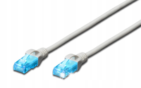 DIGITUS Patch cord U/UTP kat.5e PVC 5m Biały