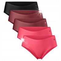 Damskie Majtki Sportowe DANISH ENDURANCE Hipster Damska Bielizna 5-pak M