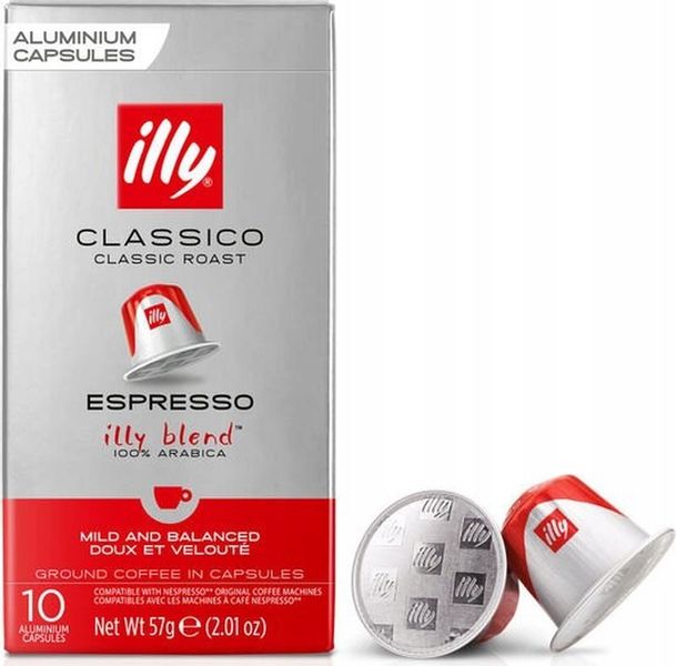 KAWA NESPRESSO illy Zestaw Lungo Classico 40szt zdjęcie 3