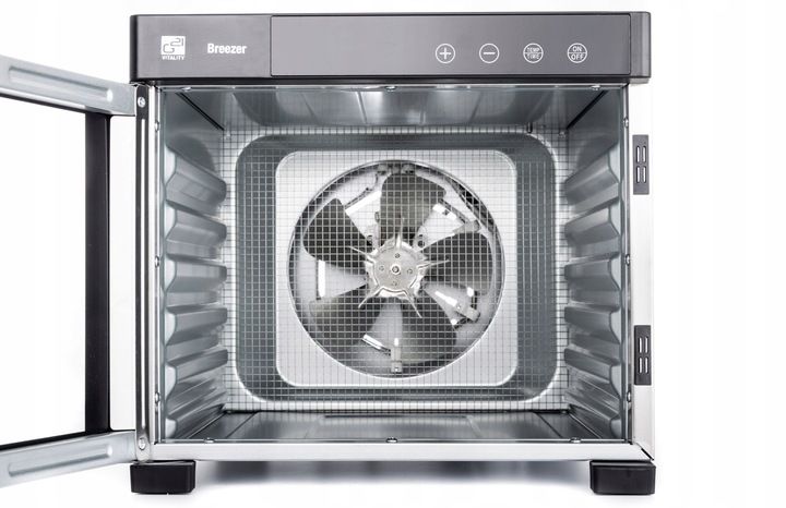 Breezer dehydrator spożywczy 6 tac stal nierdzewna zdjęcie 14
