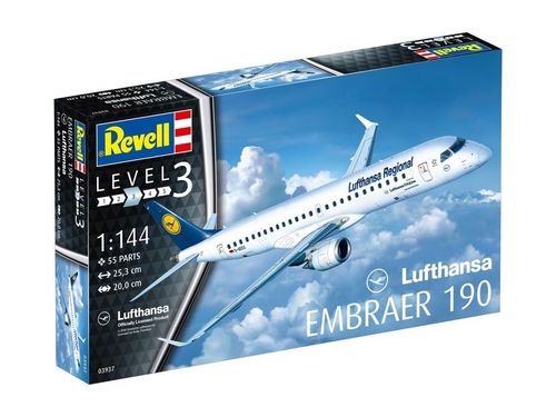 Revell Embraer 190 Lufthansa na Arena.pl