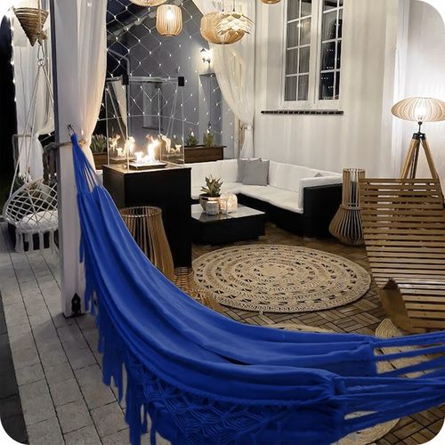 HAMAK OGRODOWY TURYSTYCZNY BOHO HUŚTAWKA MOCNY 150x190 120kg + LINKI TORBA na Arena.pl