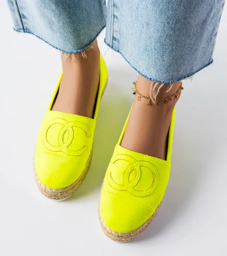 Neonowe espadryle na platformie Southfield 39 na Arena.pl