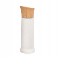 MŁYNEK DO SOLI PIEPRZU RĘCZNY BAMBUSOWY CERAMICZNY ŻARNOWY 15 CM