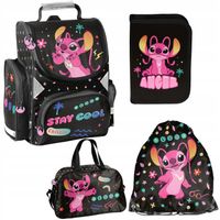 TORNISTER+PIÓRNIK+WOREK+TORBA STITCH DS23TT ZESTAW PASO