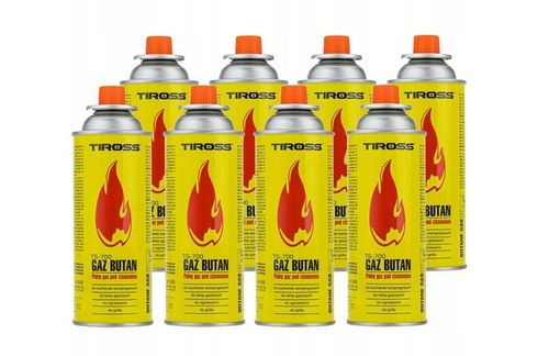 Palnik Lutownica gazowa opalarka palnik 360° + 6 x GAZ KARTUSZ na Arena.pl