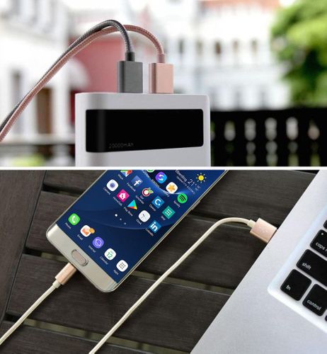 Kabel Micro USB 2m do Samsung Ładowarka Nylon na Arena.pl