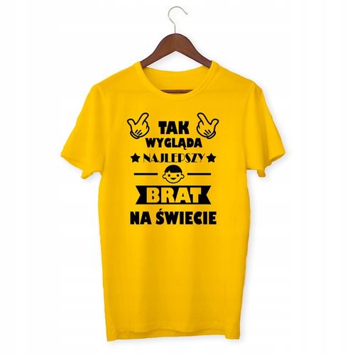 KOSZULKA NAJLEPSZY BRAT NA PREZENT EVER DLA NIEGO na Arena.pl