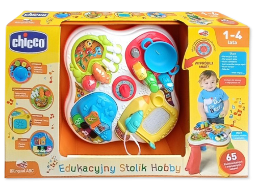 Zabawka edukacyjna Chicco Edukacyjny stolik PL, EN na Arena.pl