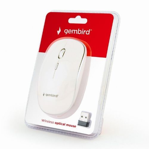 Gembird MUSW-4B-01-W Wireless optical Mouse, White na Arena.pl