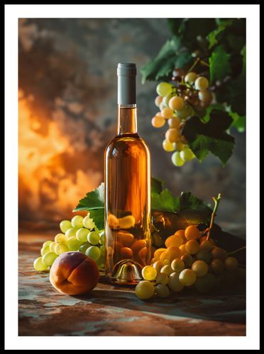 Plakat 50x70cm Bursztynowe Wino na Arena.pl