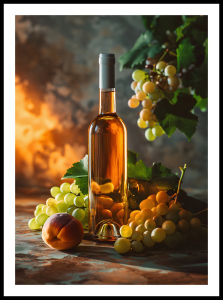 Plakat 50x70cm Bursztynowe Wino zdjęcie 3