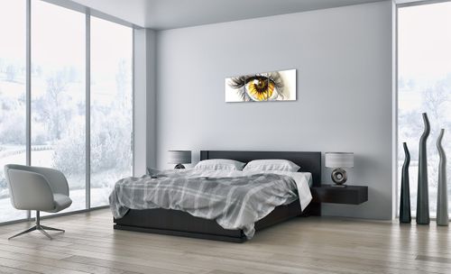Obraz Na Płótnie - Kobieta Oko - 90X30 Cm - Ca90X30-3003 na Arena.pl