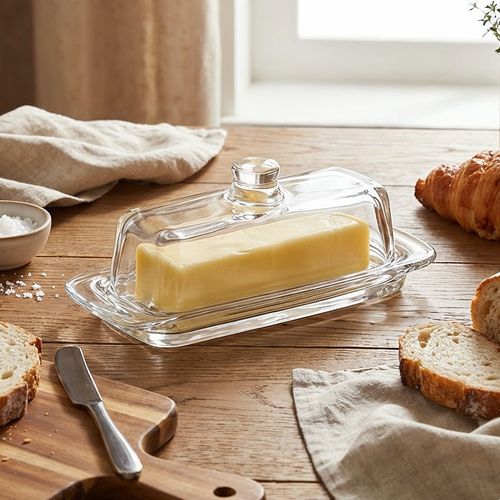 Mała Maselniczka Pojemnik do Przechowywania Podawania Masła Masło na Stół na Arena.pl
