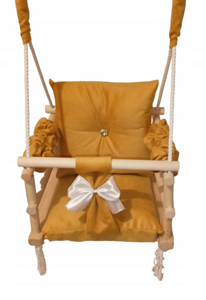 HUŚTAWKA 3w1 DZIECI królik Żółty dom ogród pokój zdjęcie 6