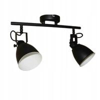 2X TAURUS LAMPA WISZĄCA SUFITOWA ZWIS OPRAWA SPOT REFLEKTOR CZARNA LOFT LED