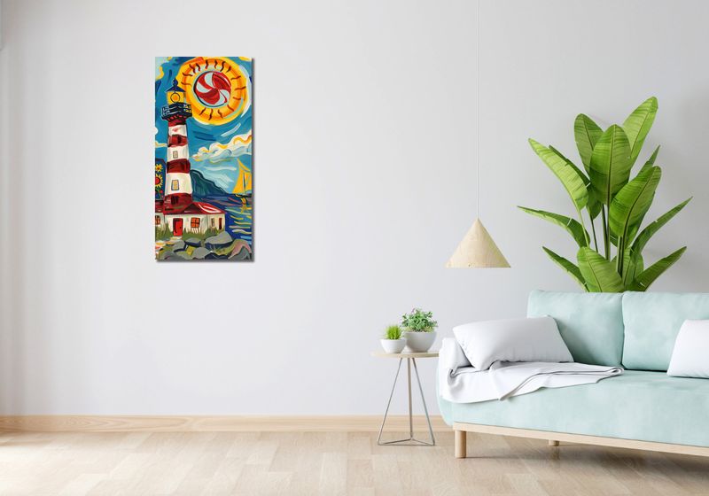 Obraz 40x90cm Żywa Przystań zdjęcie 2