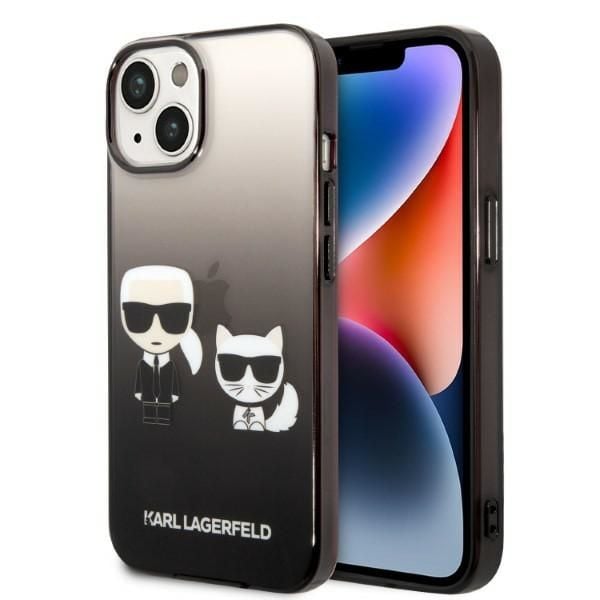 Etui Karl Lagerfeld do iPhone 15 Plus, iPhone 14 Plus, Czarny zdjęcie 1