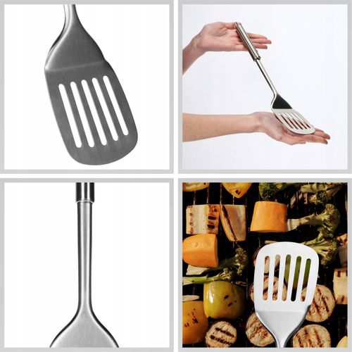 ŁYŻKA ŁOPATKA KUCHENNA DO MIĘSA NIERDZEWNA 35 cm na Arena.pl