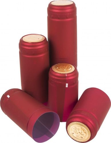 Kapturki z perforacją czerwone fi 31mm 100szt. na Arena.pl