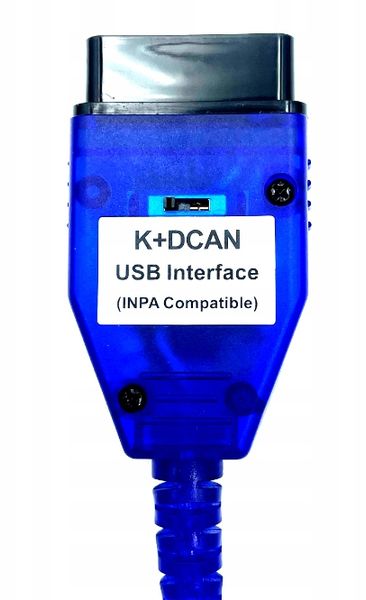 NOVADO KABEL INTERFEJS K+DCAN INPA ISTA NCS WINKFP BMW E36 E46 E60 E90 E65 zdjęcie 3