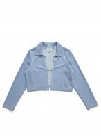 JUICY COUTURE POP LONG SLEEVE RIB VELOUR L