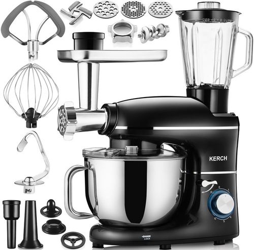 ROBOT KUCHENNY PLANETARNY MIKSER Z MISĄ KERCH ROTARY 4000W BLACK 6,2L na Arena.pl