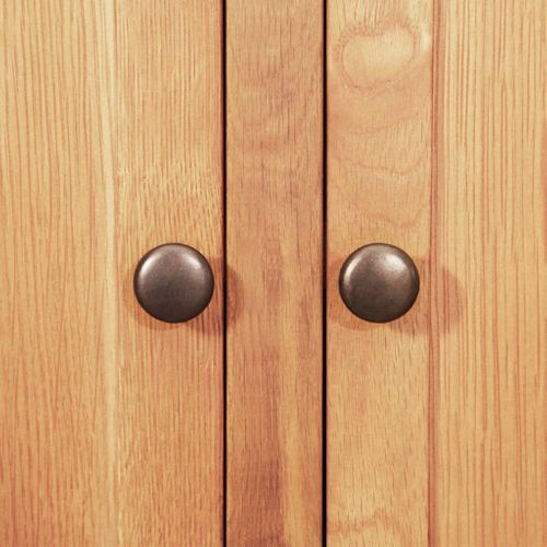 Komoda, 112 x 33,5 x 70 cm, lite drewno dębowe na Arena.pl