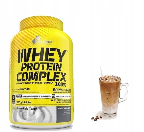 OLIMP WHEY PROTEIN COMPLEX 1,8kg BIAŁKO KAWA na Arena.pl