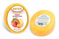 Kotem - naturalne mydło z gąbką Brzoskwinia 125g