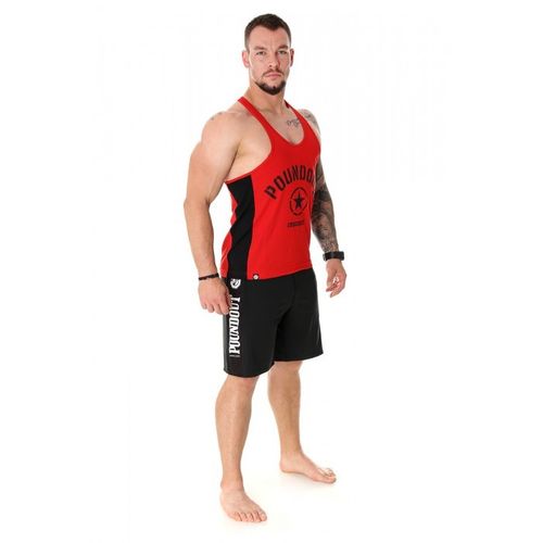 Poundout tank top Stringer FORCE czerwony Rozmiar - M na Arena.pl