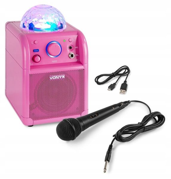GŁOŚNIK BLUETOOTH LED RGB 50W+ MIKROFON KARAOKE zdjęcie 7
