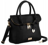 torebka ze skóry ekologicznej z odpinanym paskiem - rovicky